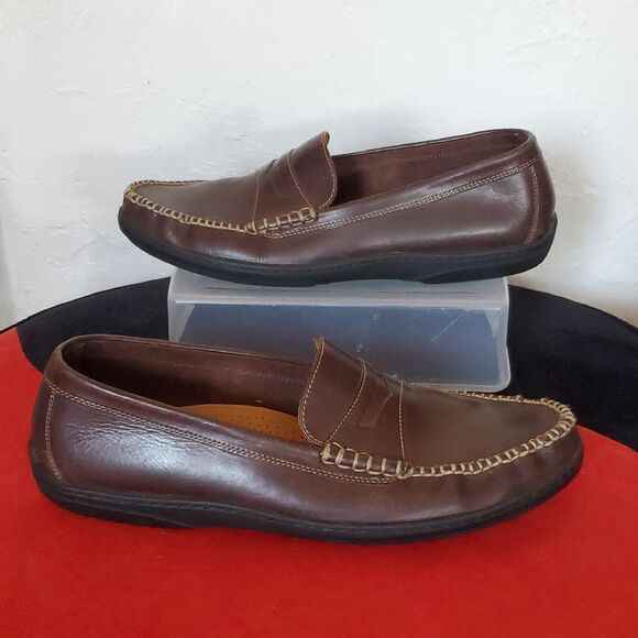 Cole Haan Men's Brown Driving Loafers Size 13M - Picture 1 of 11